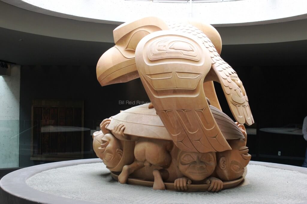 BC Anthro museum Bill Reid carving