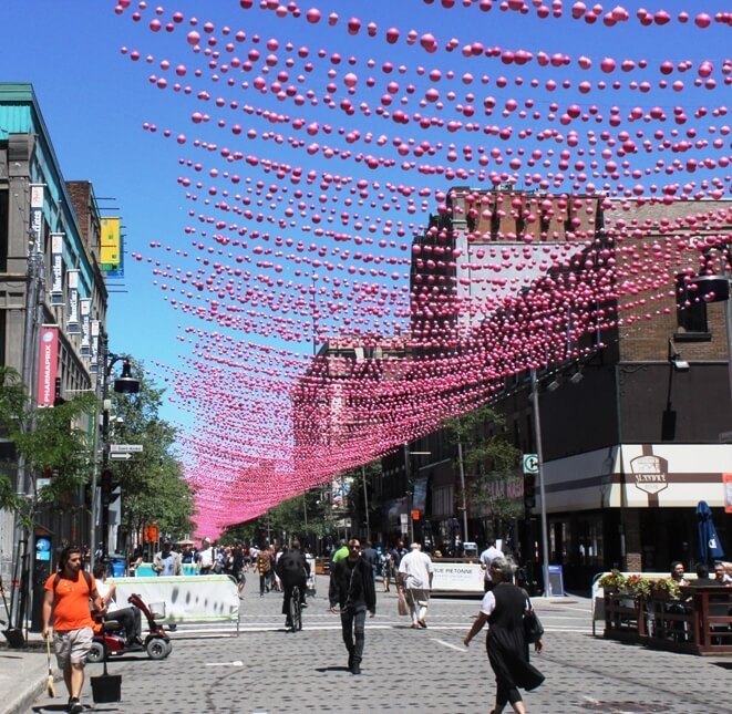 200,000 Pink Beads – Montreal – Canada Day 62