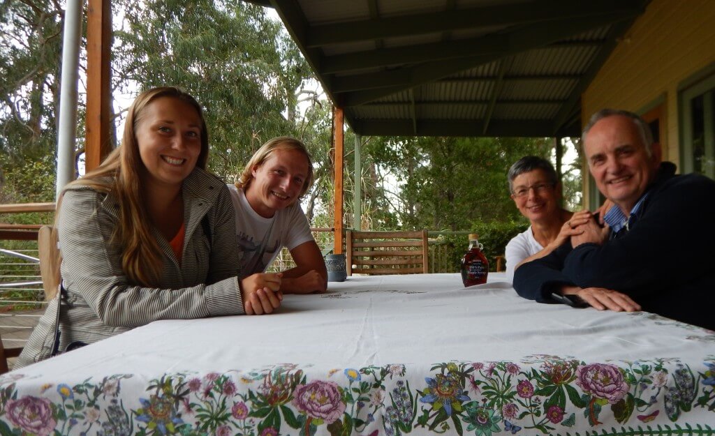 Housesitters meeting Andre and Kadri