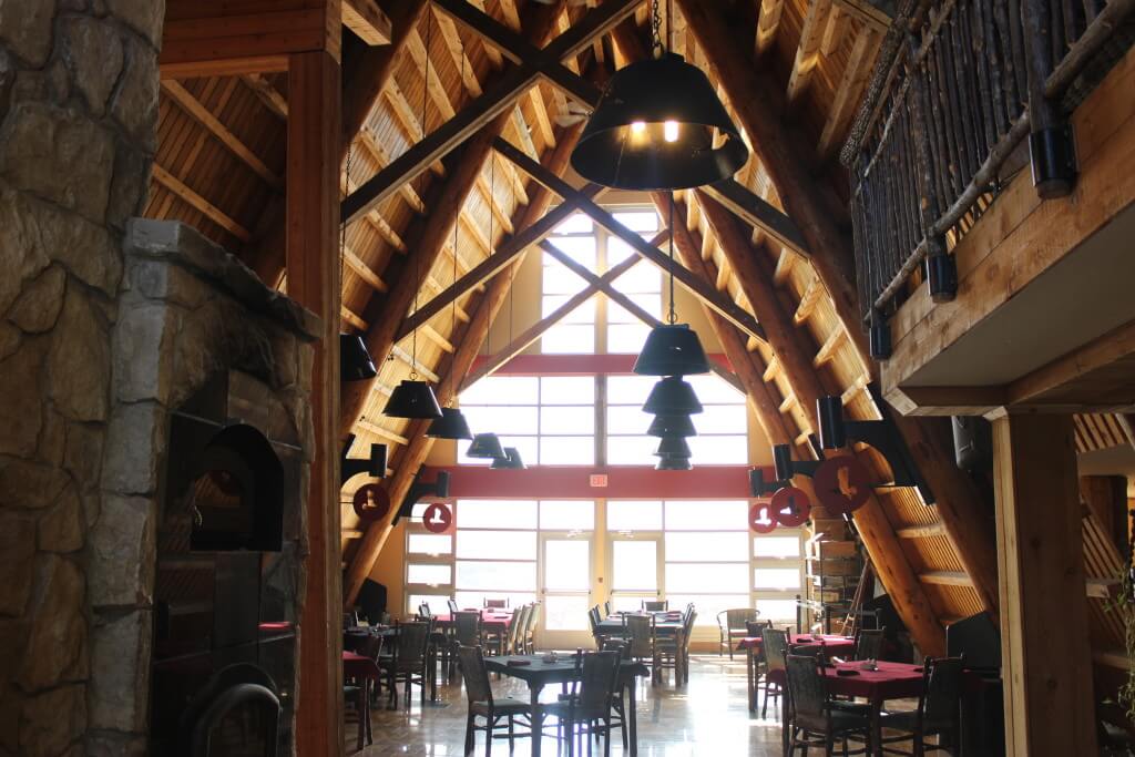 Dining Room Moose Factory EcoLodge