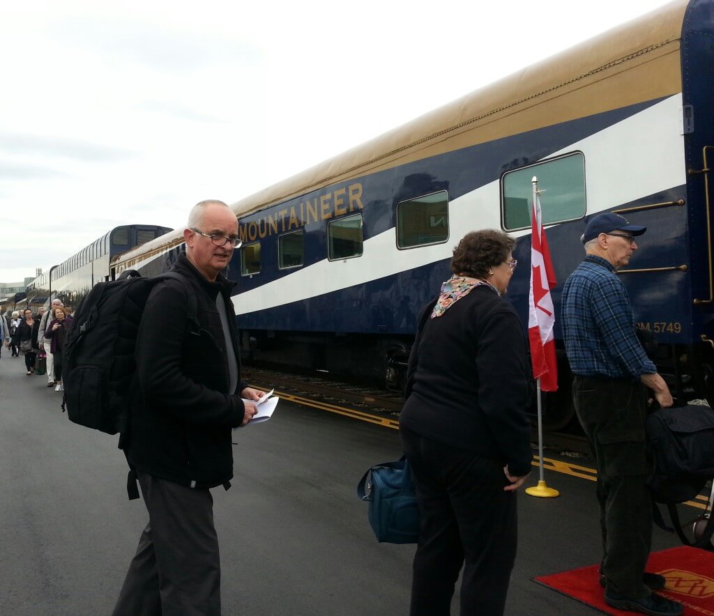 RM4 Boarding the Rocky Mountaineer