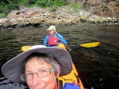 Blog 270715 kayak Chris and Mel