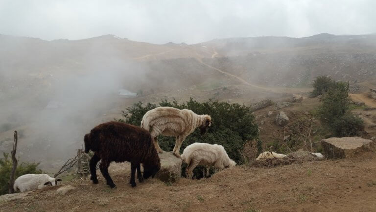 Iran Hiking Lake Neor to Sobotan