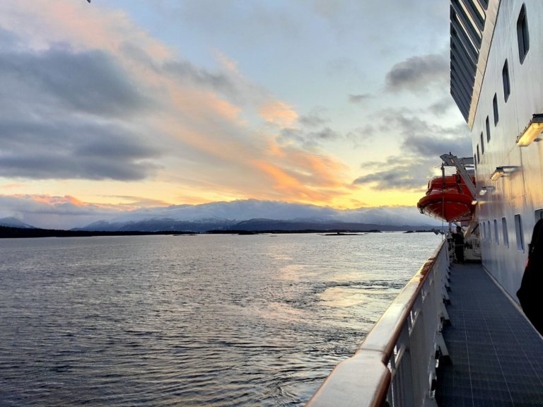 Southbound to Bergen on the Norwegian Coast
